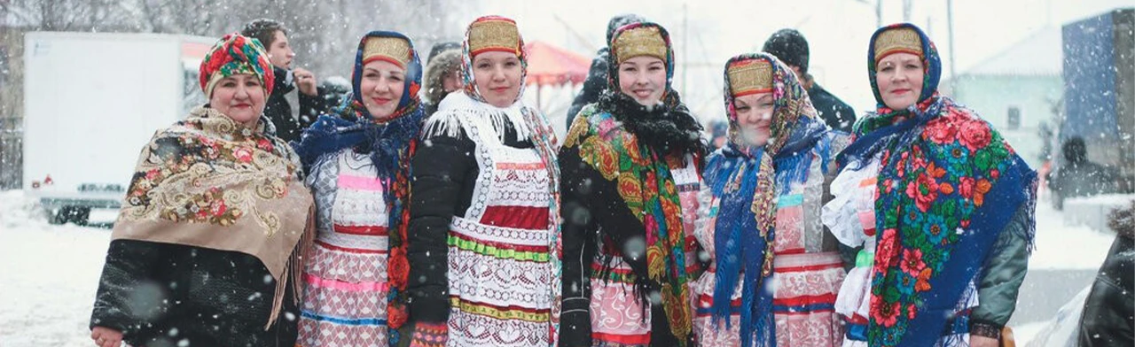 Постер Народные праздники мордвы. Познавательная программа