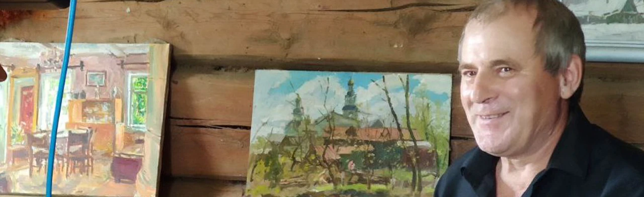 Постер Очарование красотой. Выставка Бикбаева Хафиза Ибятулловича