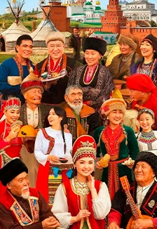 Постер Многоликая Россия в Саранске