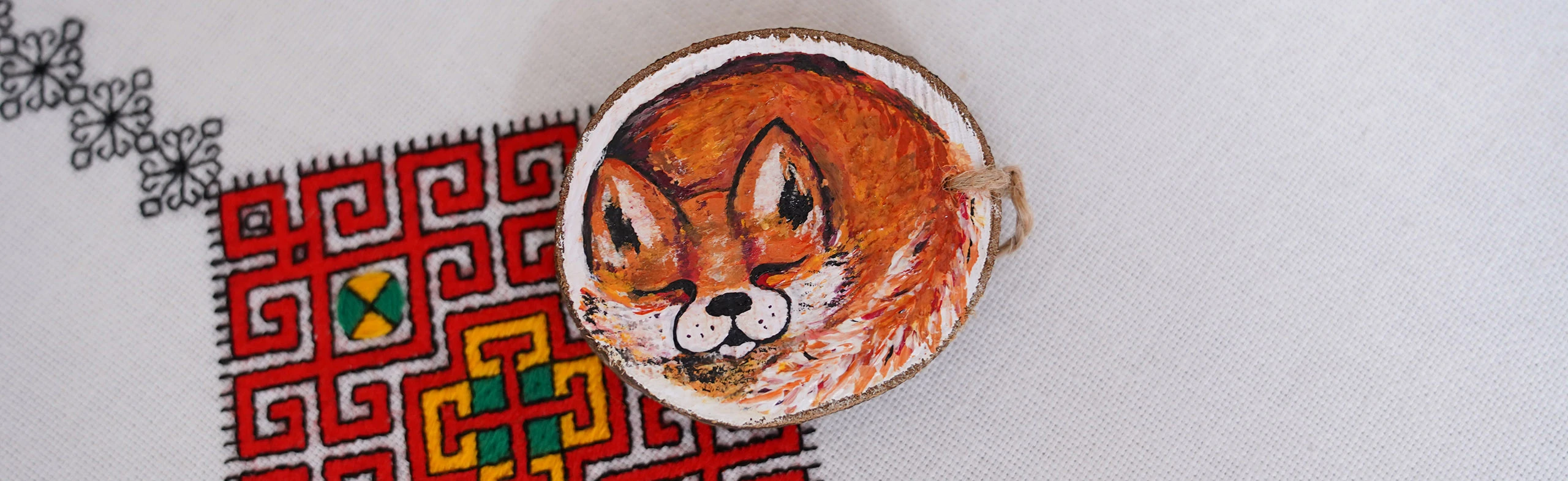 Постер Уютные лисички. Мастер-класс