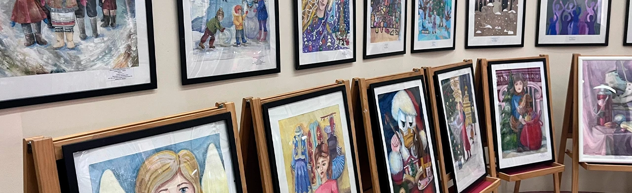 Постер Народов много - Родина одна. Выставка творческих работ в Саранске