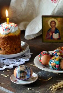 Постер Самый главный праздник крестьян, Пасха. Час духовности в Саранске