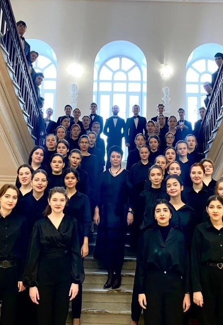 Постер Отчётный концерт специальности Хоровое дирижирование в Саратове