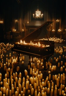 Постер Солисты Оркестра Cagmo: Сны Людовико Эйнауди при свечах в Саратове