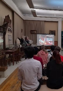 Постер Цикл музейных лекций в Саратове