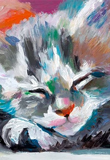 Постер Животные в живописи. Мастер-класс в Саратове