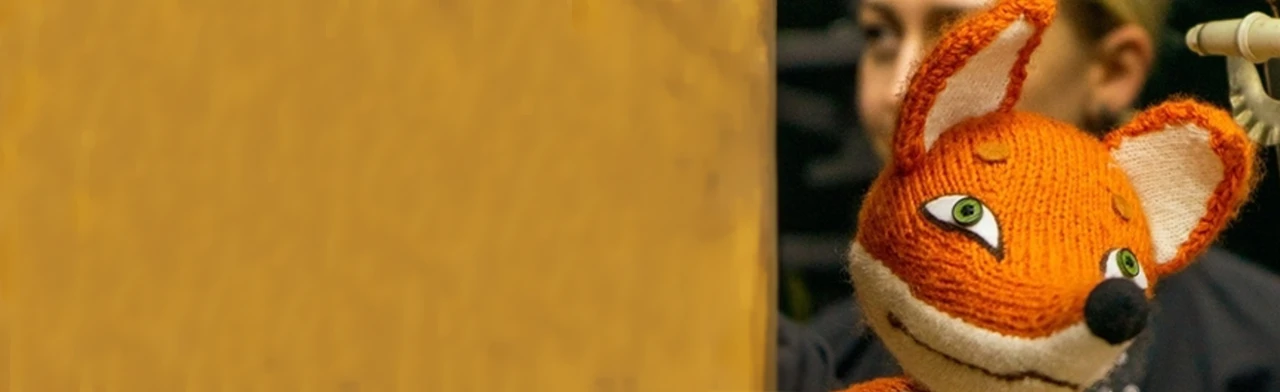 Постер Лисичка со скалочкой