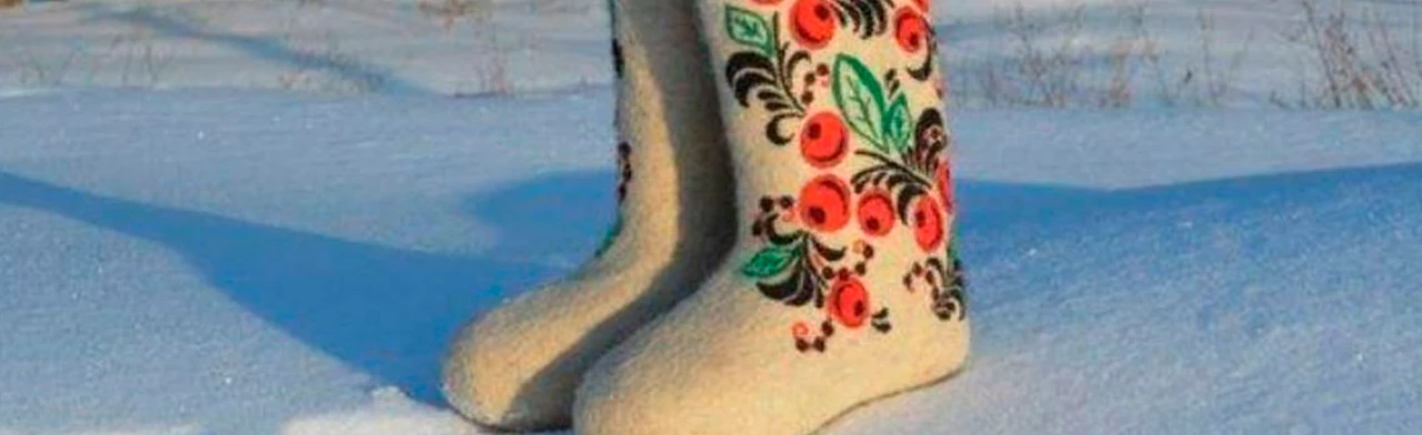 Постер Русский валенок. Встреча