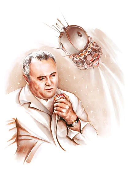 Постер Сергей Королев. Познавательная программа в Смоленске