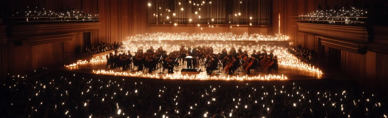 Постер Оркестр Cagmo: Симфония Imagine Dragons и Coldplay при свечах в Смоленске