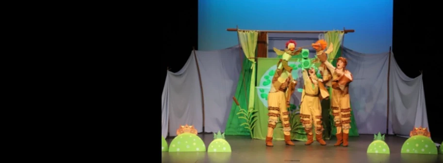 Постер спектакль "Лягушка- путешественница". Самарский театр кукол в Самаре