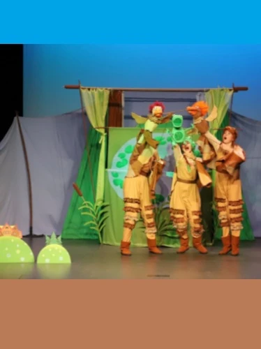 Постер спектакль "Лягушка- путешественница". Самарский театр кукол в Самаре