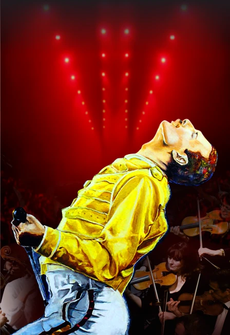 Постер Radio Queen с симфоническим оркестром: Шоу Богемская рапсодия в Сургуте