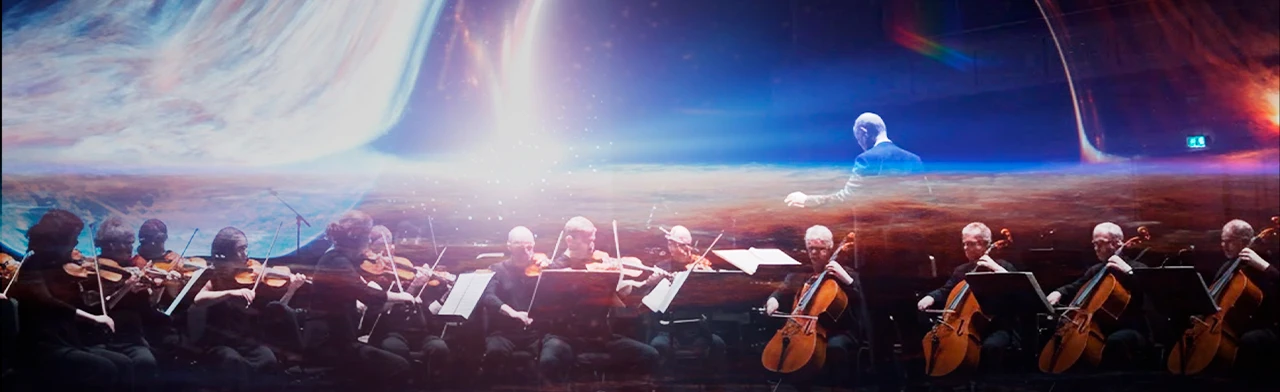 Постер Космическая вселенная Ханса Циммера