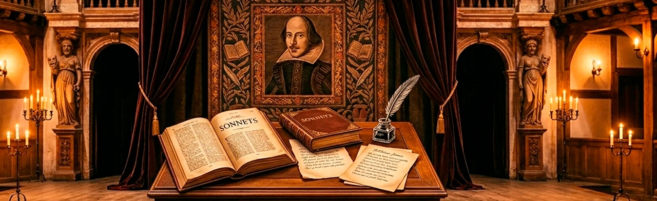 Постер Сонеты Шекспира. Музыкально-литературный концерт в Сургуте