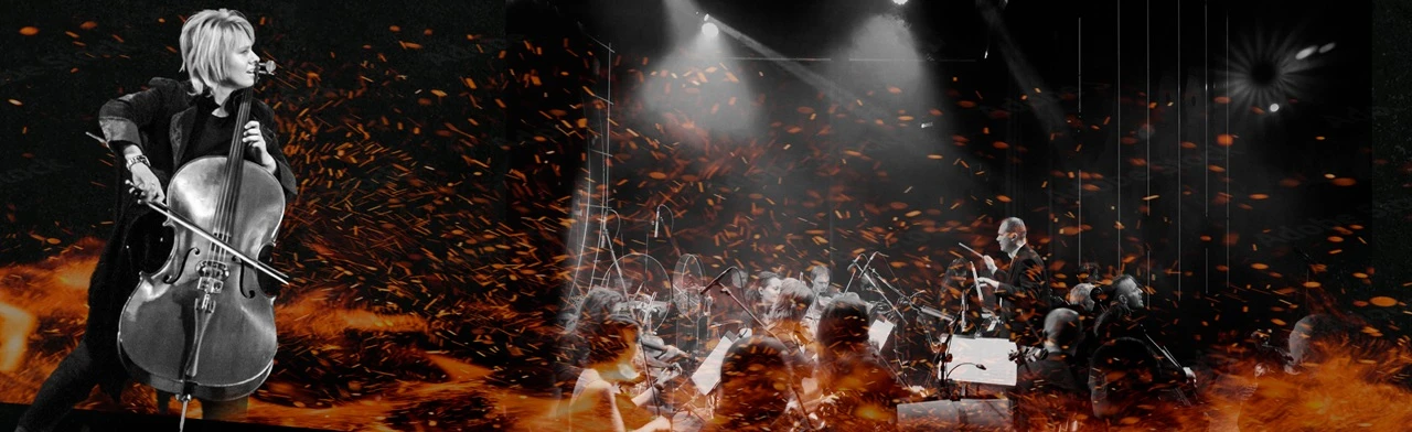 Постер Мировые рок-хиты на виолончелях