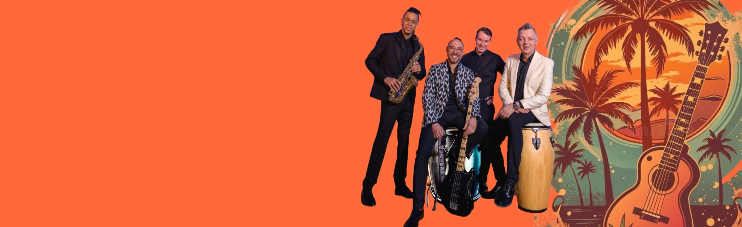 Постер Концерт кубинской и латиноамериканской музыки. Хуан Орлендис бэнд