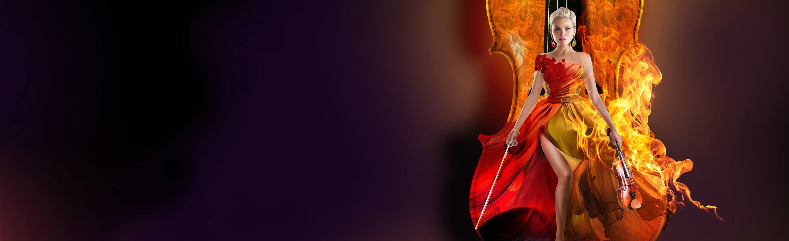 Постер Музыка в темноте