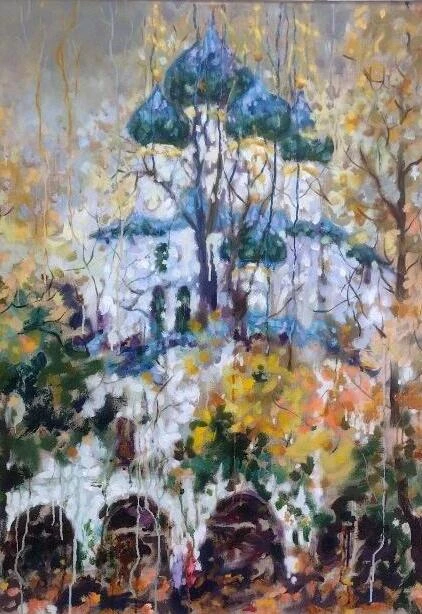 Постер Выставка «Виктор Домашников. «Путь к свету» в Уфе