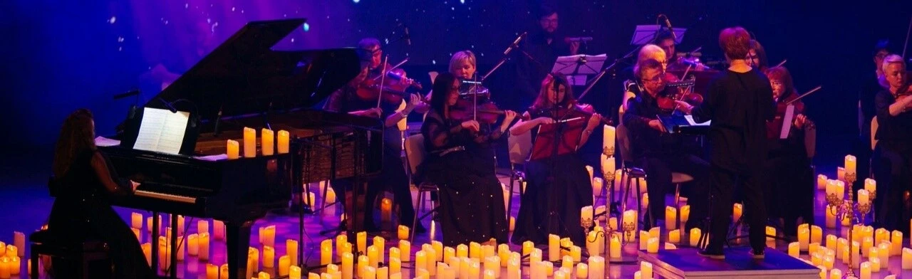 Постер Музыка Киношедевров в сиянии тысячи свечей