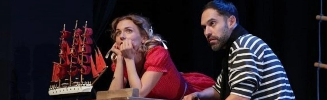 Постер Алые паруса