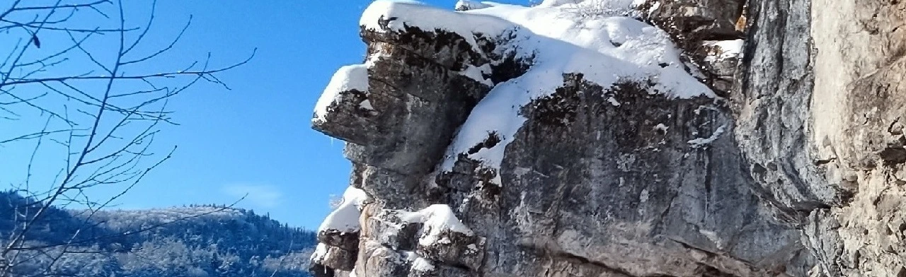 Постер Серпиевский пещерный град в Уфе