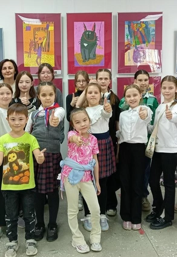 Постер Экскурсия по выставке «Котовасия» в Уфе