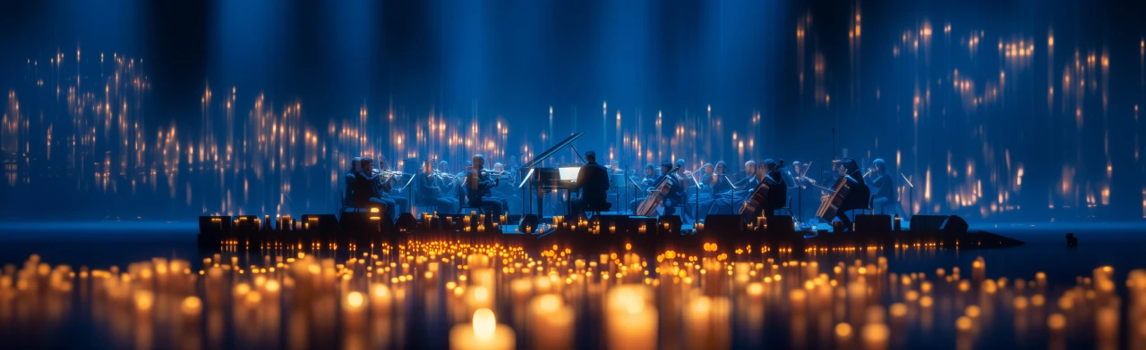 Постер Сны Людовико Эйнауди при свечах. Солисты Оркестра CAGMО в Ульяновске