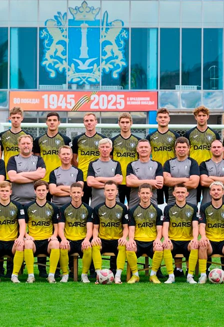 Постер ФК Волга. Первенство по футболу среди команд Первой Лиги сезона 2025-2026 гг. в Ульяновске