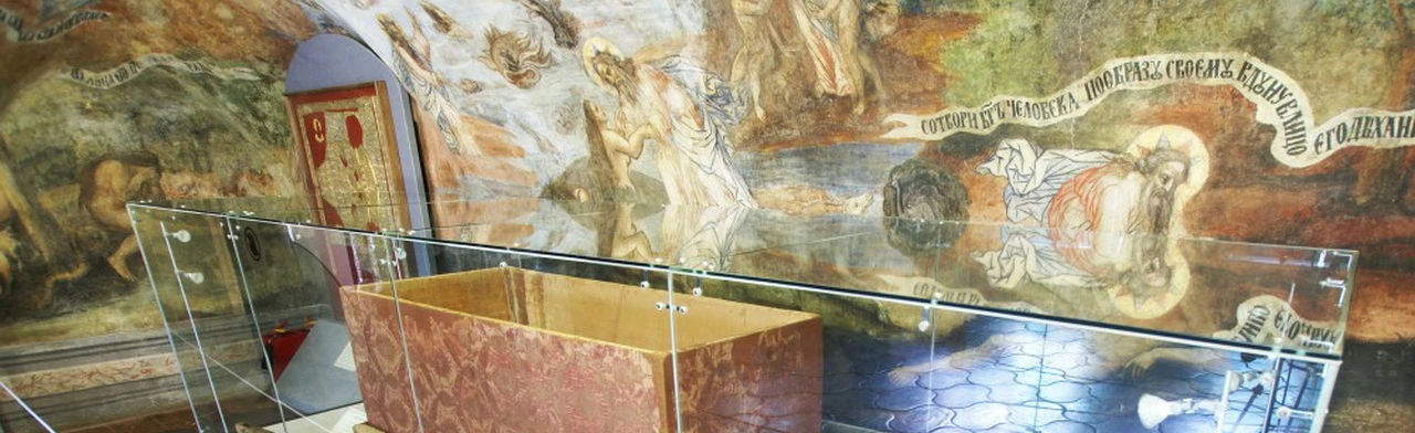 Постер Святыни и реликвии угличской трагедии. Экспозиция в Ярославле