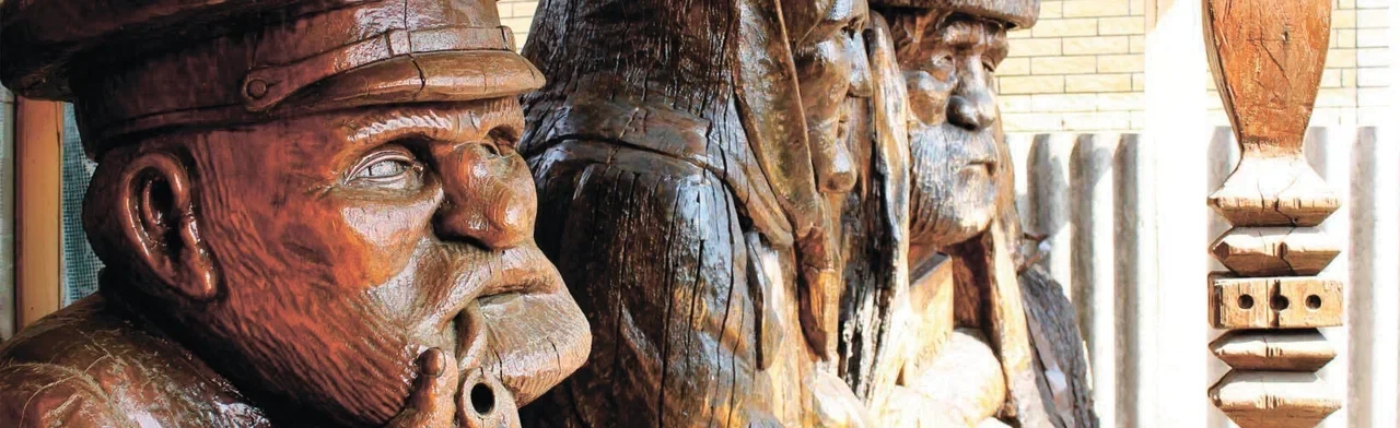 Экспозиция отдела народного декоративно-прикладного творчества