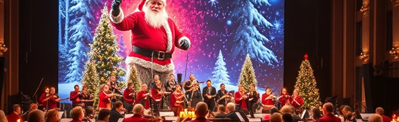 Новогоднее шоу саундтреков при свечах с АСО-оркестром
