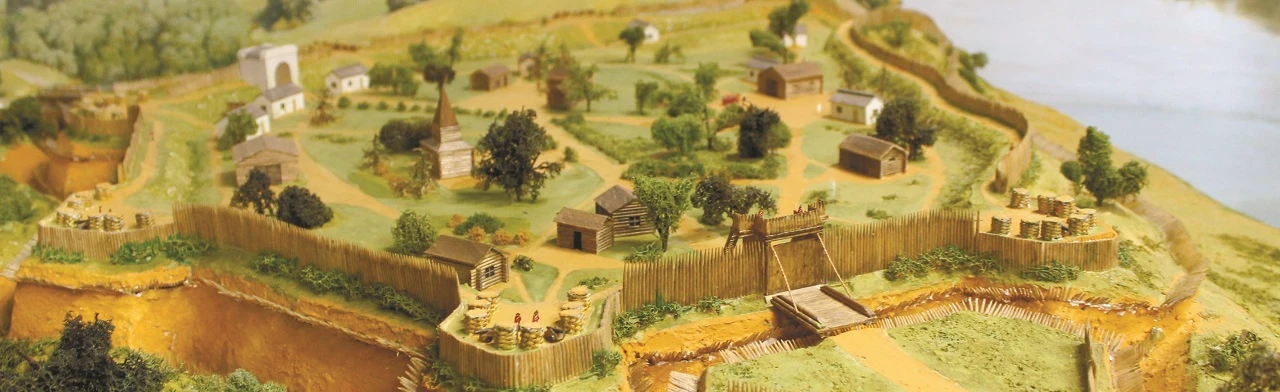 Экспозиция отдела "Усть-Лабинская крепость"