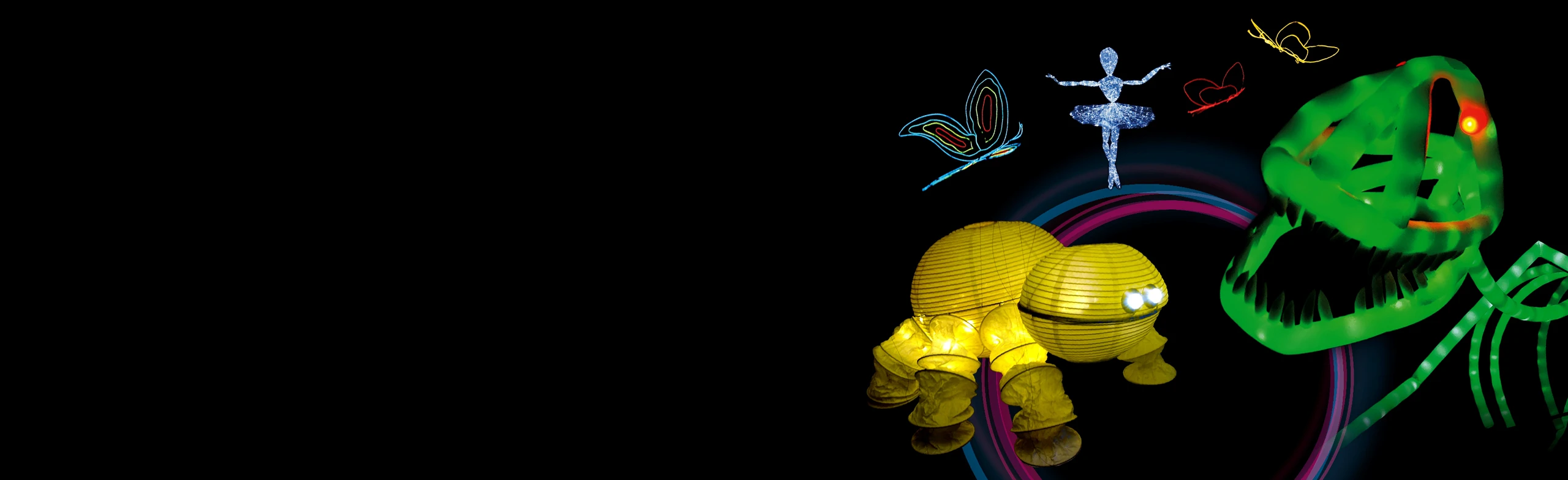 Представление световых кукол. Театр Николая Зыкова г. Москва