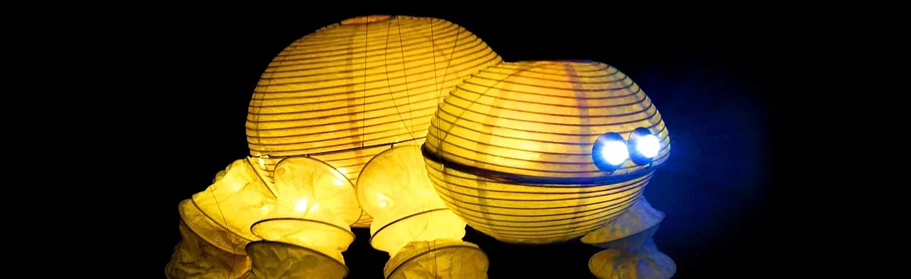 Представление световых кукол. Театр Николая Зыкова