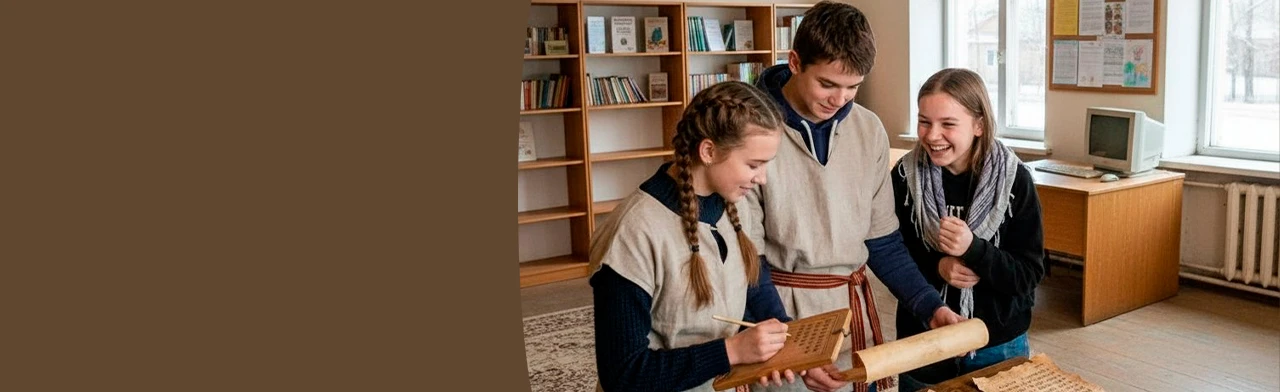 Как учились на Руси. Тематический квест