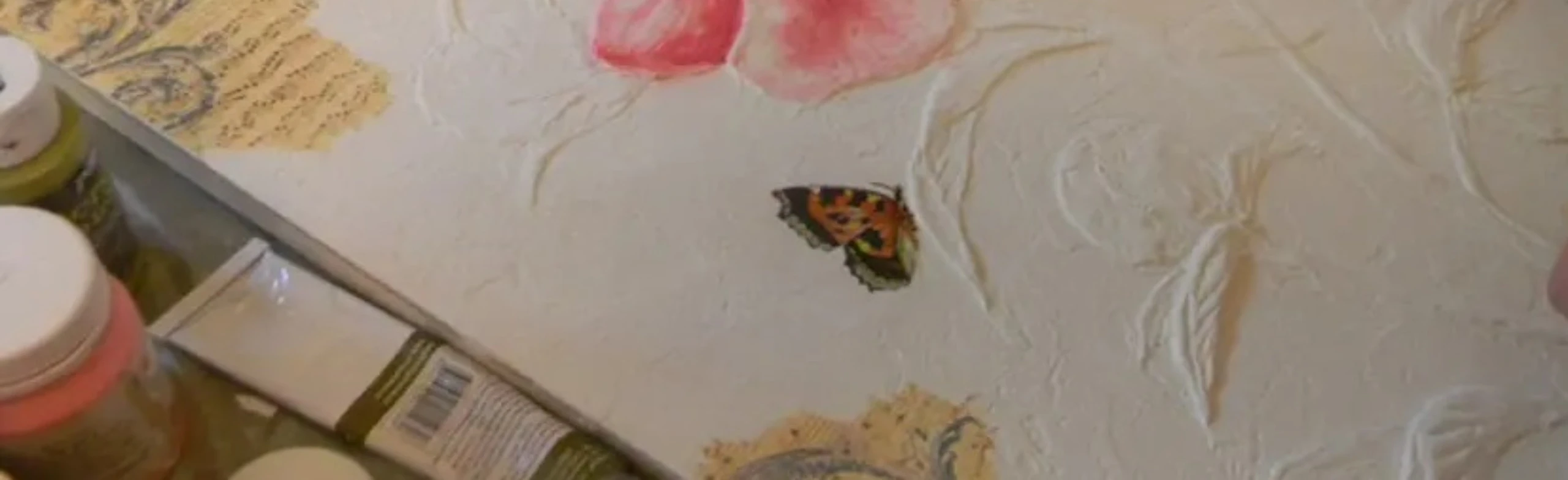 Мастер-класс по акриловой живописи с использованием текстурных паст