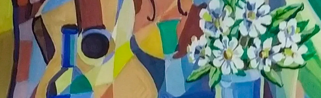 Создание декоративного натюрморта. Мастер-класс