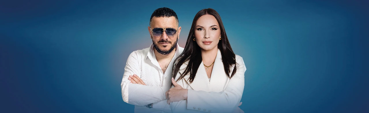 Артём Авагимов и Вика Ветер