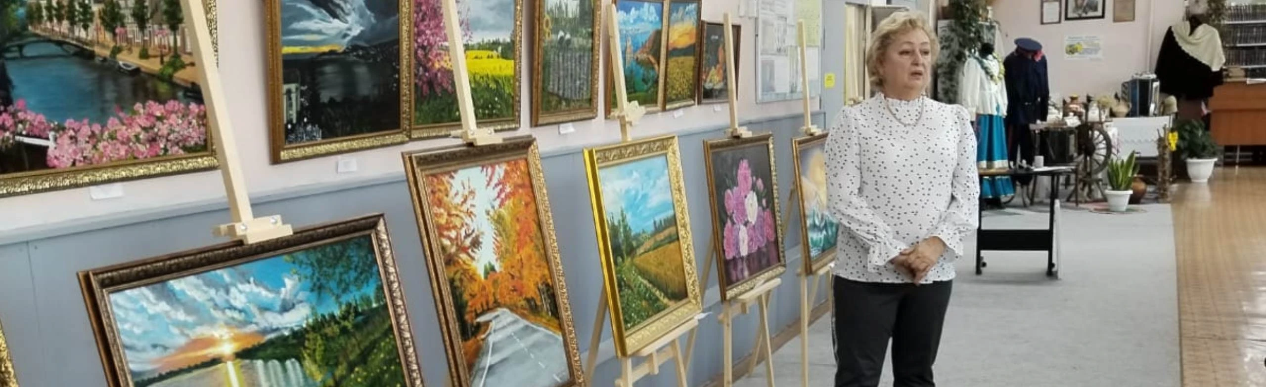 Музыка души художника: Выставка картин