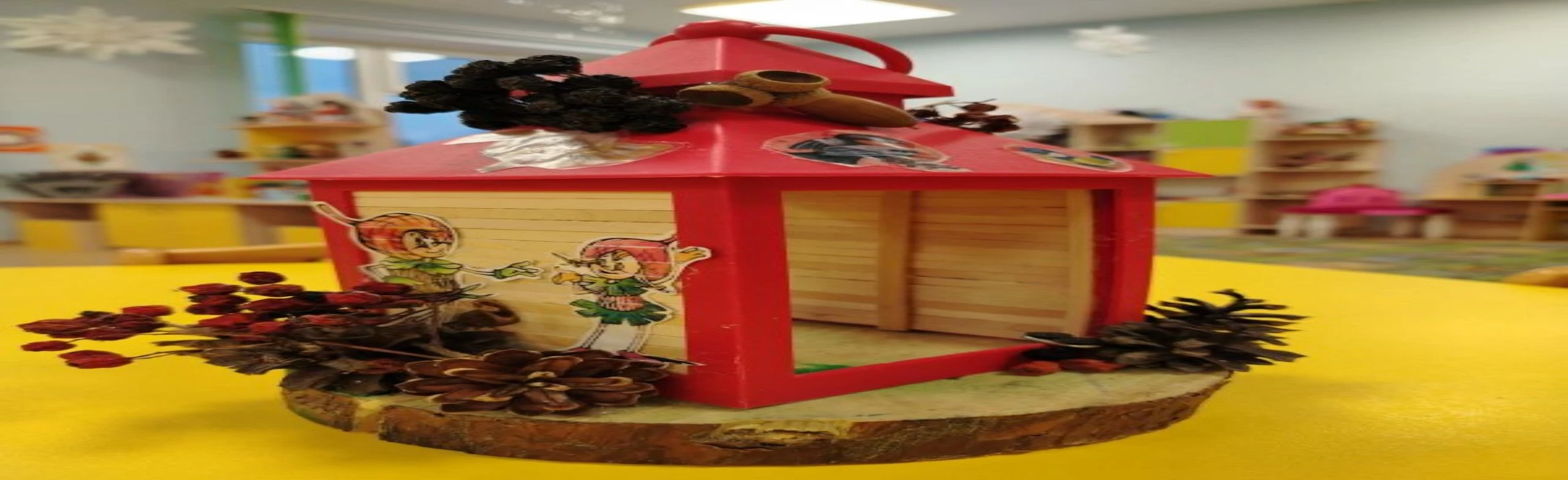 Лесная кормушка. Мастер-класс