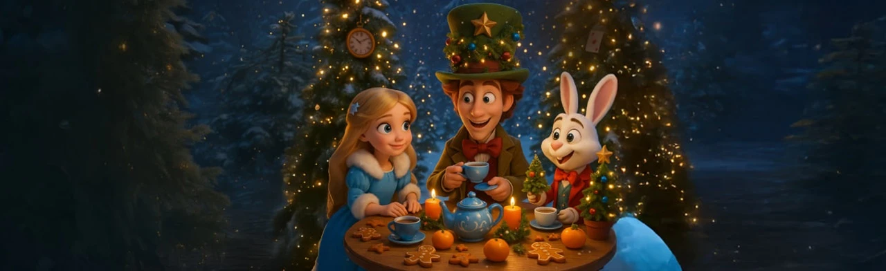 Новогоднее приключение Алисы