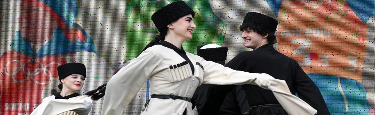 Отчетный концерт ансамбля кавказского танца Роква