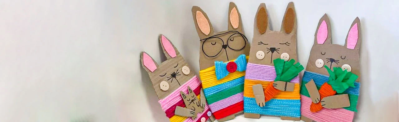 Милые зайцы. Мастер-класс