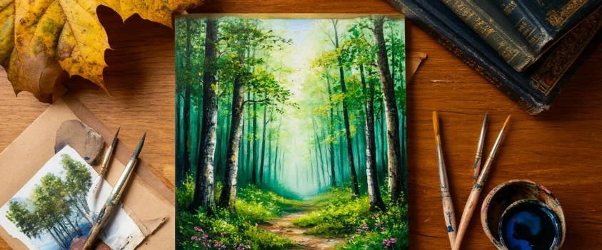 Интерактивная программа. Пейзаж по мотивам русской классики