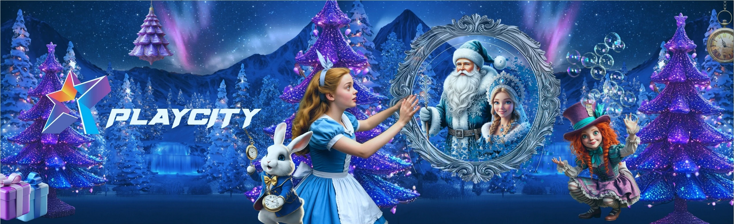 Приключение в новогоднем зазеркалье